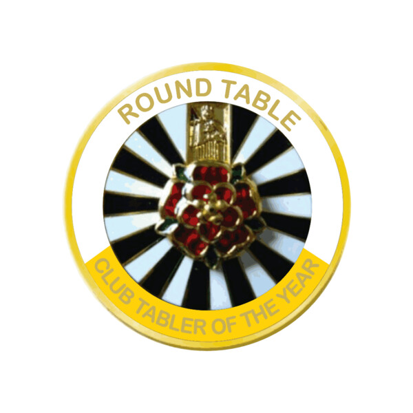 Round Table Club Tabler Of The Year Pin Badge Roundtables Round Table Club Tabler Of The Year Pin, The Round Table Club