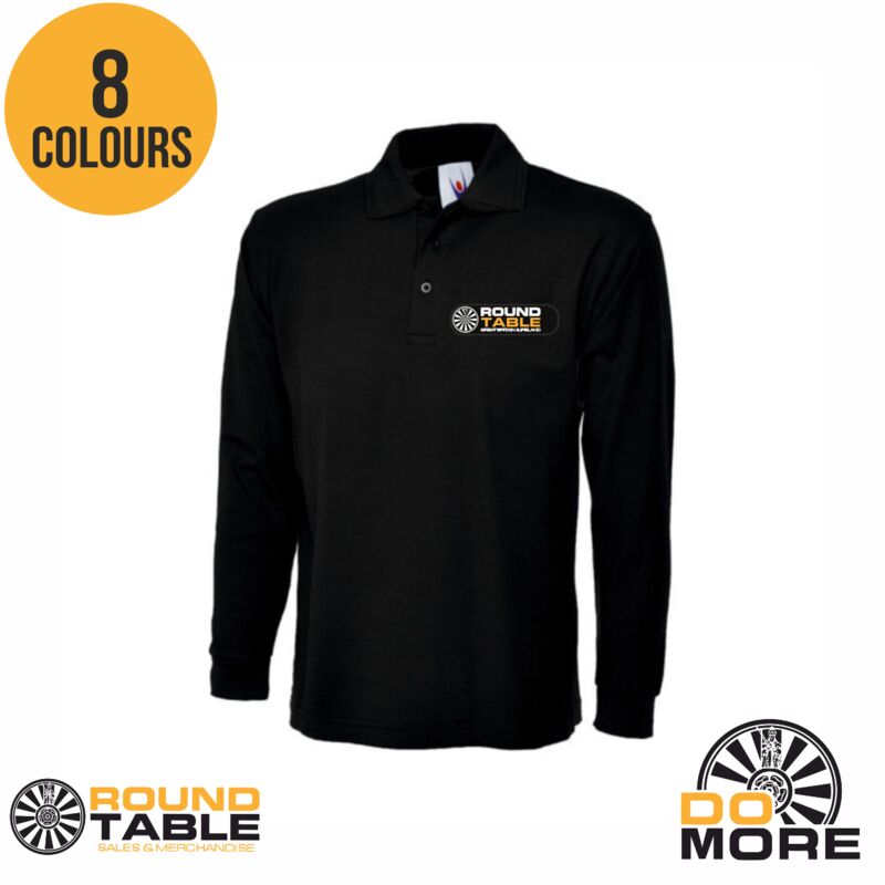 Round Table Long Sleeve Poloshirt Thumbnail