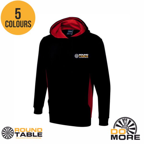 Round Table Two Tone Hooded Sweatshirt Thumbnail