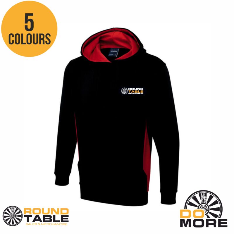 Round Table Two Tone Hooded Sweatshirt Thumbnail