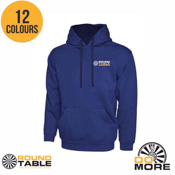 Round Table Contrast Hooded Sweatshirt Thumbnail