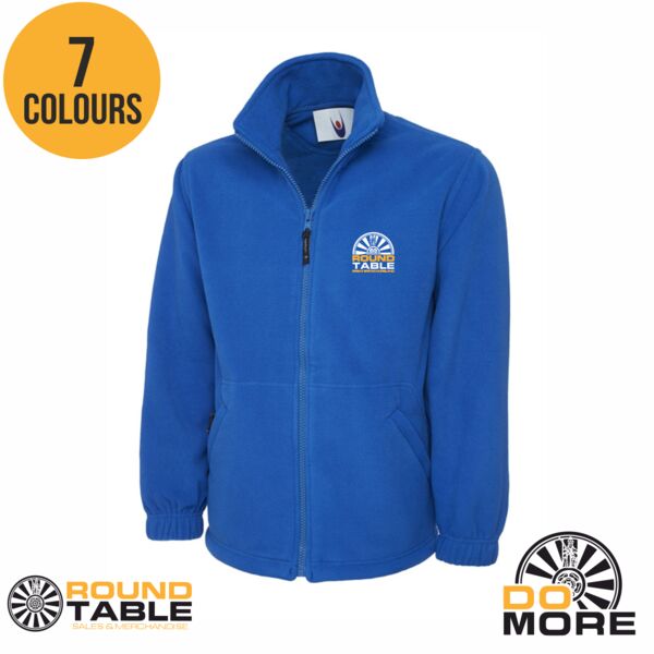 Round Table Classic Full Zip Micro Fleece Jacket Thumbnail