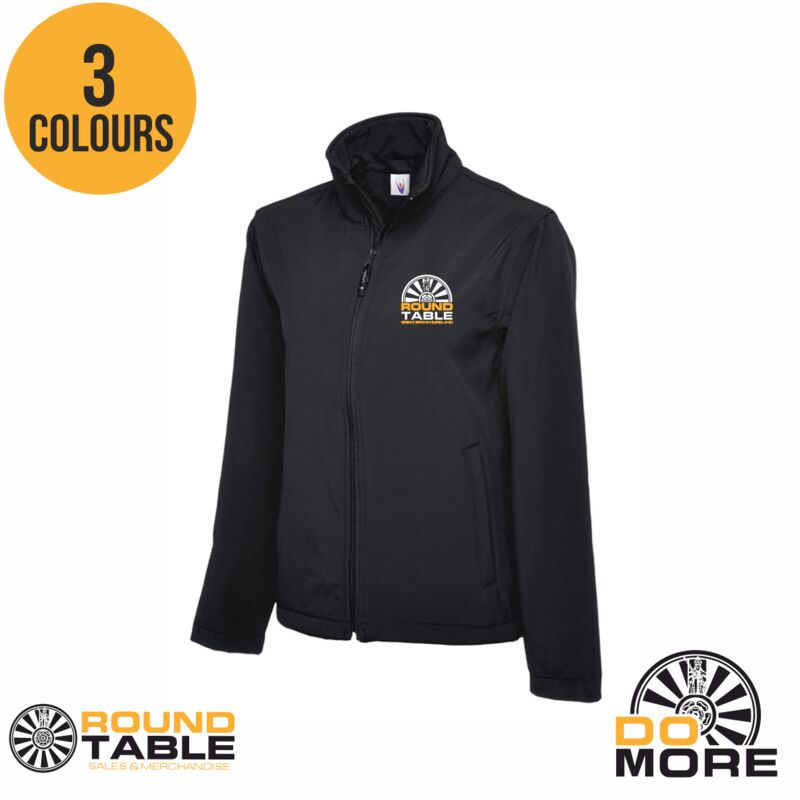 Round Table Classic Full Zip Softshell Jacket Thumbnail