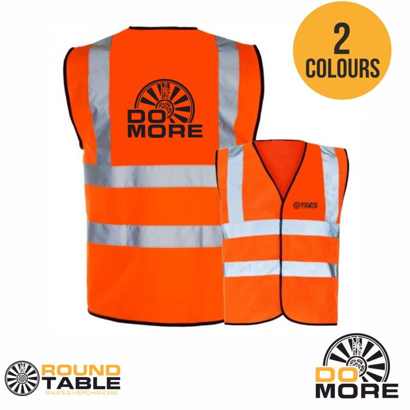 Round Table Hi Vis Safety Vest Thumbnail