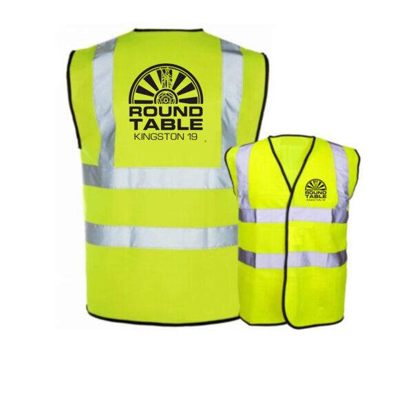 Kingston Round Table Hi Vis Safety Vest Thumbnail