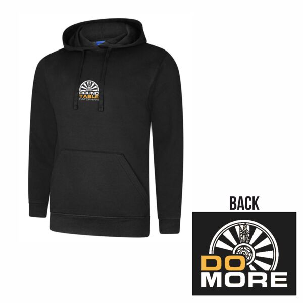 Caterham Round Table Hooded Top - Black Thumbnail