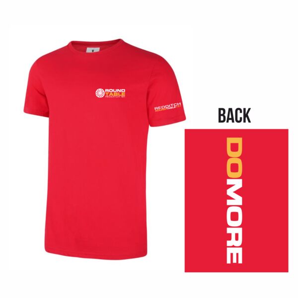 Redditch Round Table T-Shirt - Red Thumbnail