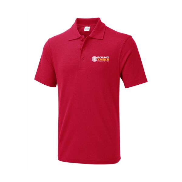 Redditch Round Table Polo Shirt - Red Thumbnail