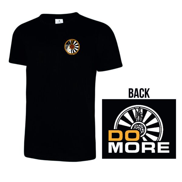 Lytham Round Table T-Shirt - Black Thumbnail