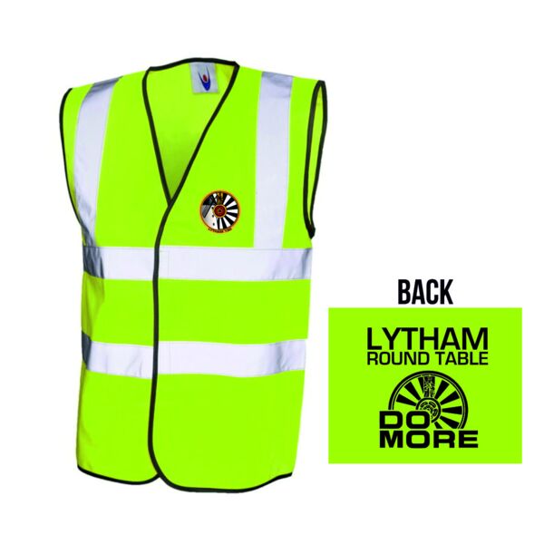 Lytham Round Table Hi Vis Safety Vest Thumbnail