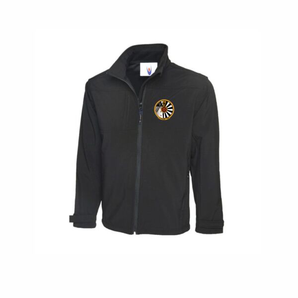 Lytham Round Table Premium Softshell Jacket - Black Thumbnail
