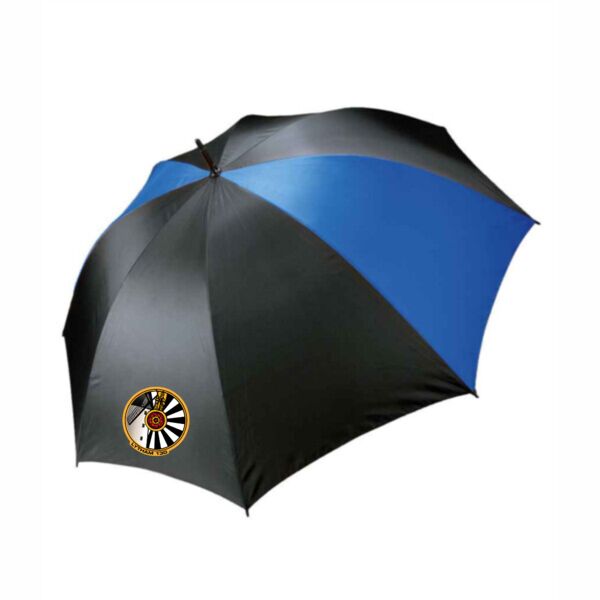Lytham Round Table Golf Umbrella - Black /Royal Thumbnail