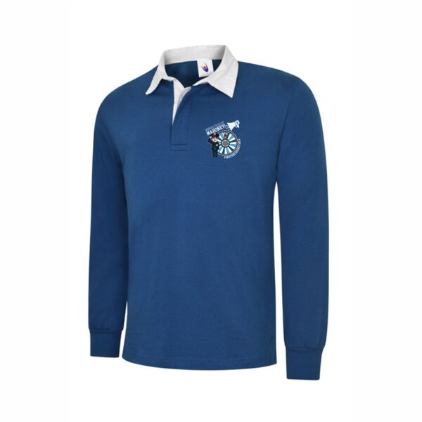 Penistone Round Classic Rugby Shirt - Royal Thumbnail