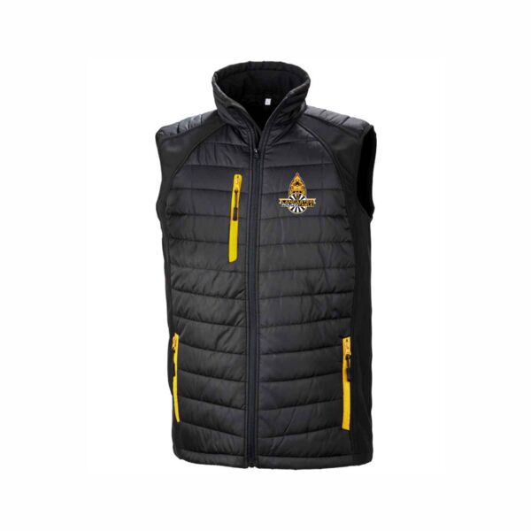 Lancaster Round Table Table Padded Softshell Gilet Thumbnail