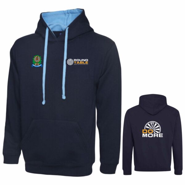 Knowle and Dorridge Round Table Contrast Hoodie Thumbnail