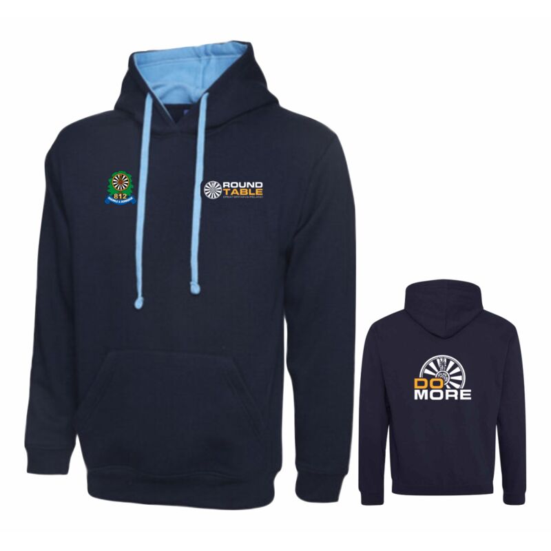 Knowle and Dorridge Round Table Contrast Hoodie Thumbnail