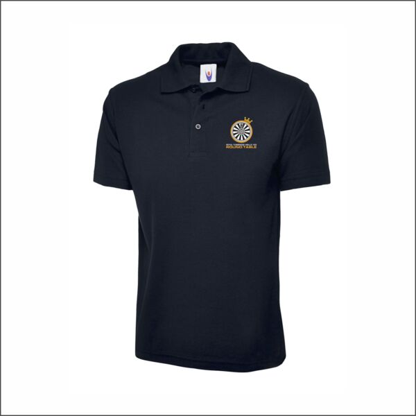 Navy Round Table Classic Polo Shirt Thumbnail