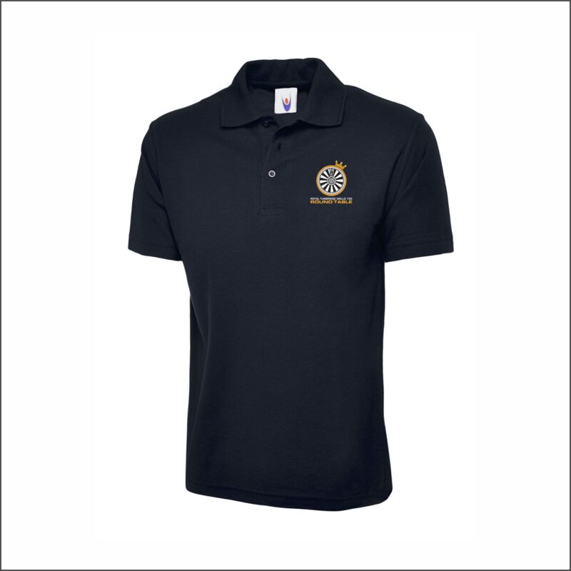 Navy Round Table Classic Polo Shirt Thumbnail