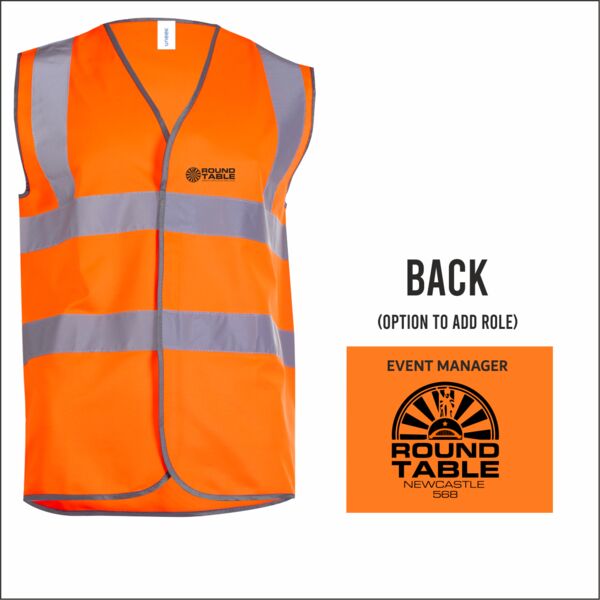 Orange Round Table High Viz Thumbnail