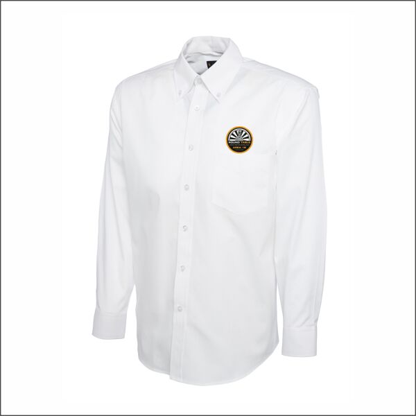  White Round Table Oxford Long Sleeve Shirt Thumbnail