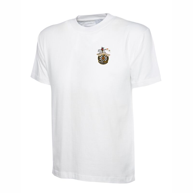Carrick Round Table T-Shirt - White Thumbnail