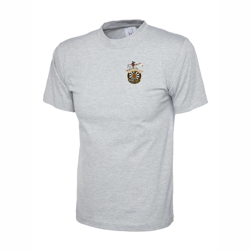 Carrick Round Table T-Shirt - Heather Grey Thumbnail