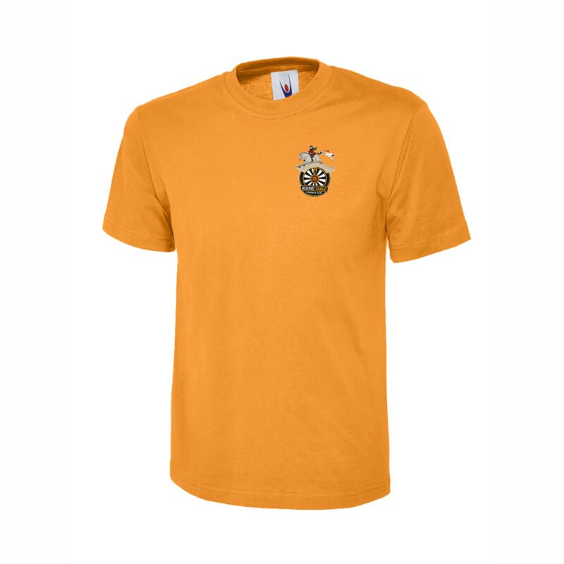 Carrick Round Table T-Shirt - Orange Thumbnail