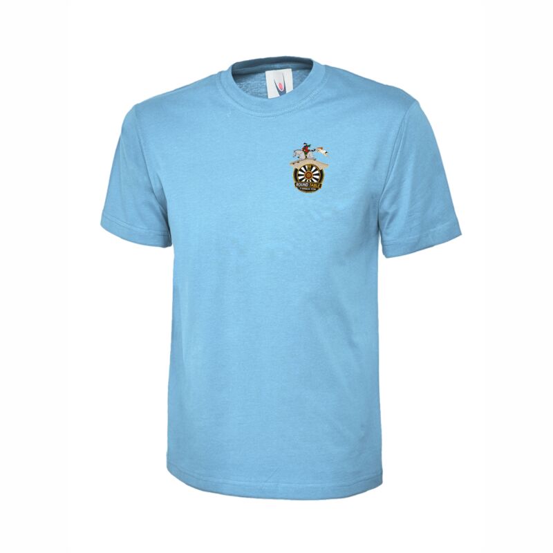 Carrick Round Table T-Shirt - Sky Blue Thumbnail