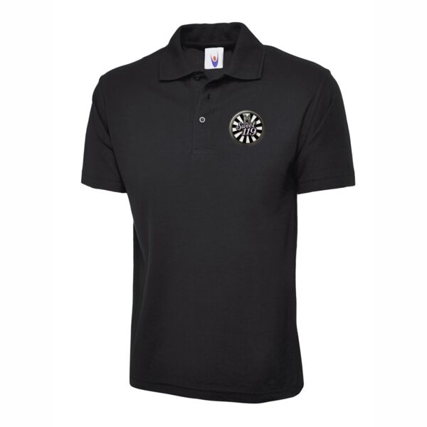 Redhill and Reigate Round Table Classic Polo Shirt - Black  Thumbnail