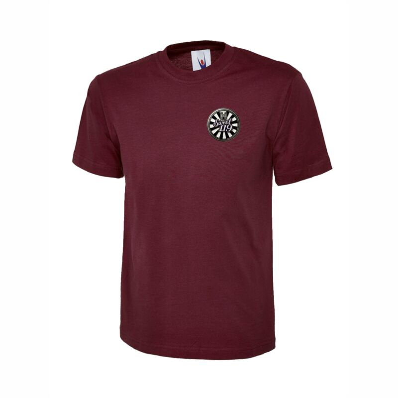 Redhill and Reigate Round Table T-Shirt - Maroon Thumbnail