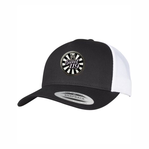 Redhill and Reigate Round Table Trucker - Black/White Thumbnail