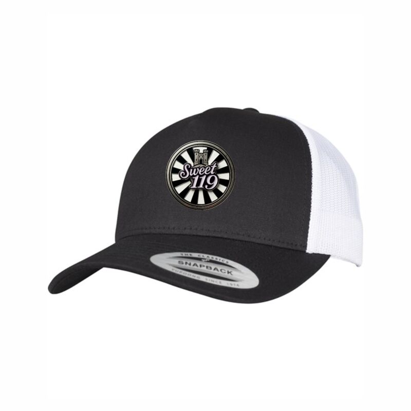 Redhill and Reigate Round Table Trucker - Black/White Thumbnail