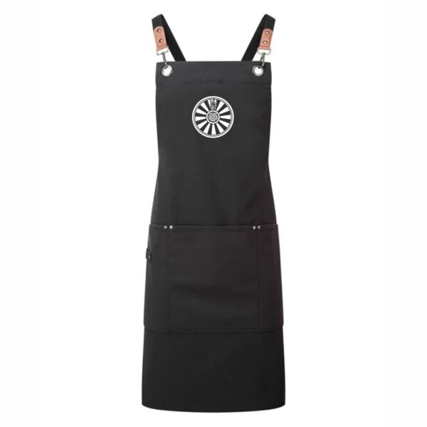 Round Table Clip 'n' Clasp Cross Back Bib Apron  Thumbnail