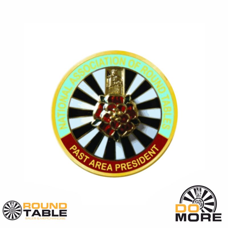 Round Table Past Area President Pin Badge Thumbnail
