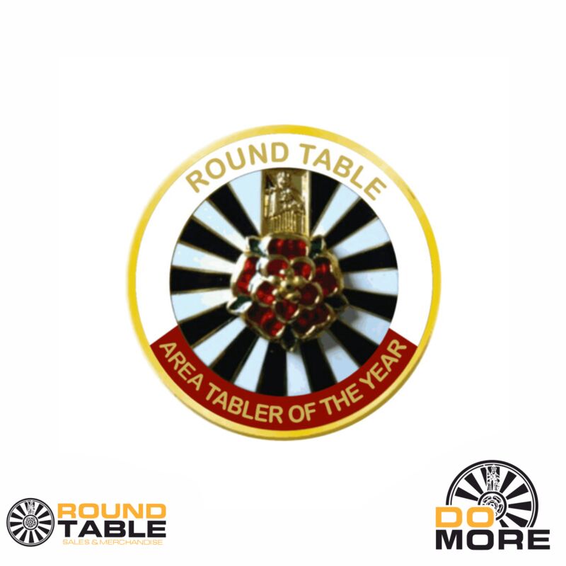 Round Table Area Tabler of the Year Pin Badge Thumbnail