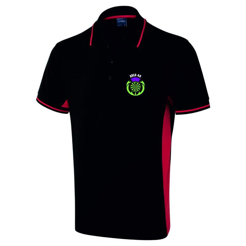 RTBI Area 44 Two Tone Polo Shirt  Thumbnail