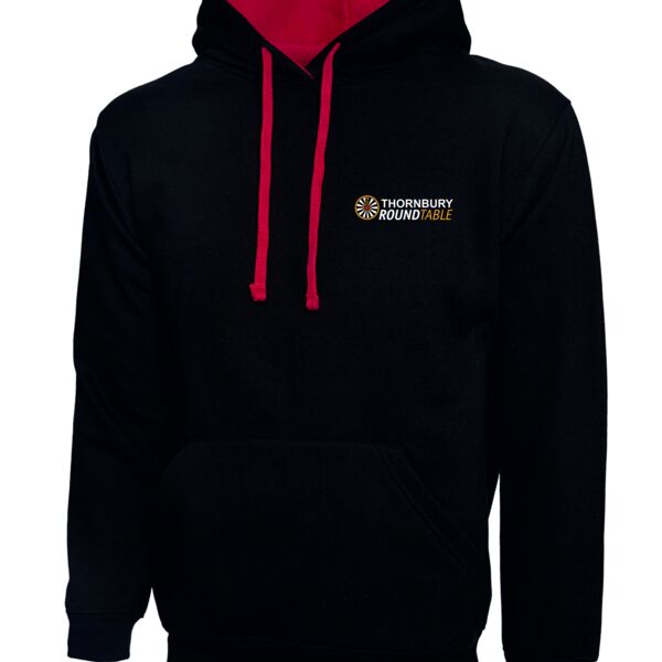 Thornbury Round Table Contrast Hoody Thumbnail
