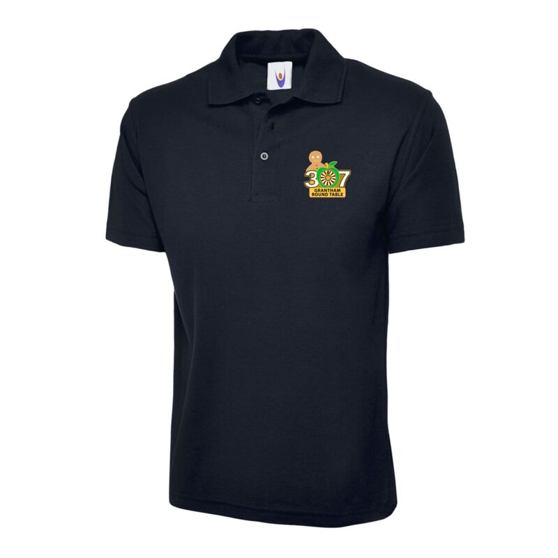 Grantham Round Table Classic Poloshirt Thumbnail