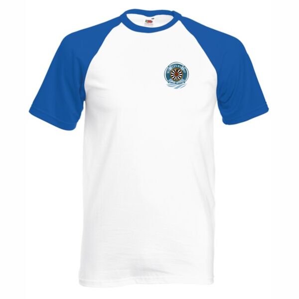 Whitley Bay Round Table Short Sleeve Baseball T-Shirt  Thumbnail