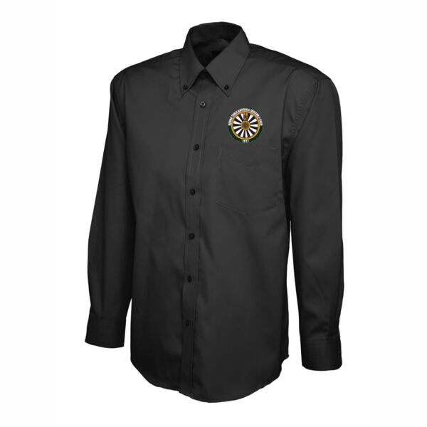 Round Table E-Club Mens Pinpoint Oxford Long Sleeve Shirt Thumbnail