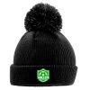 Junior reflective bobble beanie Thumbnail
